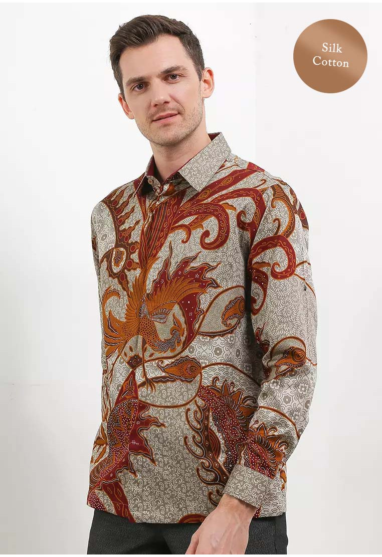 Damar Long Sleeves Silk Cotton